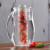 2.5L Acrylic Icicle Cold Water Bottle Transparent Large Capacity Fruit Juice Jug Fruit Teapot Beverage Bottle