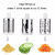 Manual Shredder Three-in-One Roller Potato Slicer Shredded Shred Kitchen Slicer and Grater