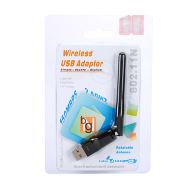 Network Card Manufacturers Supply Desktop Computer TV USB Wireless Network Card High-Speed WiFi Signal Receiver