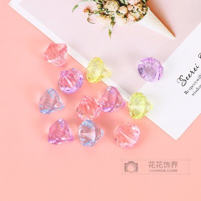 Children's Toy Gem Crystal-like Acrylic Color Diamond Treasure Collection Small Boys and Girls Reward Bead String Jewelry