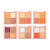 Four Color Eyeshadow Palette Xiaohongshu Hot Recommended 6 Color Eyeshadow Plate Matte Sequins Mashed Potatoes Plate