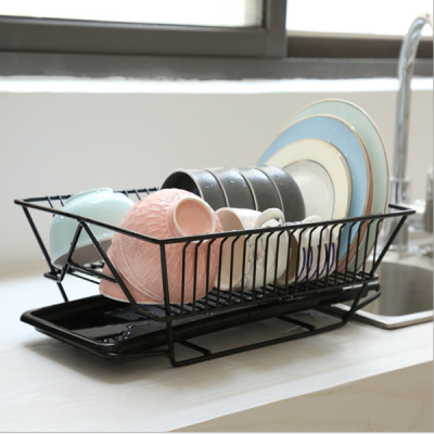 Japanese-Style Simple Kitchen Bowl Dish Tableware Draining Basket Bowl Chopsticks Storage Basket