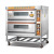 Commercial Baking Electric Oven 1 Floor a Plate of Pizza Baking Chamber Bakery Electric Oven
