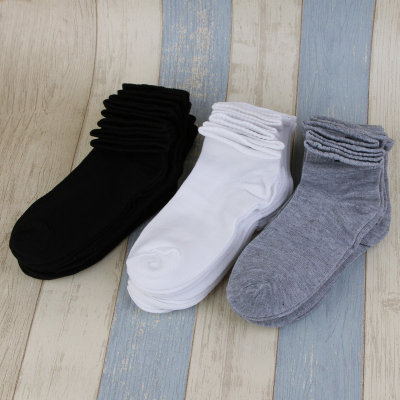 2020 Stall Supply Men's Socks Men's Socks Athletic Socks Polyester Cotton Summer Socks Foot Bath Mid-Calf Length Socks B