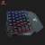 Jk911 Single-Hand Game Keyboard Chicken-Eating Mobile Game Color Backlit Mechanical Feeling Computer Keyboard Amazon