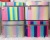 Summer Colorful Colored Frosted Storage Set New Girly Style Cosmetics Three-Piece Cosmetic Case