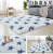 Modern Nordic Ins Full Bedroom Carpet Tie-Dyed Silk Wool Pattern Carpet Living Room Coffee Table Bedside mat