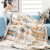 Yiwu Good Goods All-Cotton Towel Quilt Summer Thin Double Single Air Conditioning Blanket Four-Layer Gauze Summer Cover Blanket