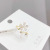 2021 Korean Style Creative Micro Inlaid Zircon Flower Ring Trending Girl Petal Ring Open Ring Source Factory