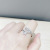 2021 New Internet Influencer Cold Style Zircon Five-Pointed Star Open Ring Fashion Personality Trendy Special-Interest Design Index Finger Ring