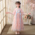 Hanfu Girls' Chinese Style Summer Children's Clothing Summer Ancient Style Jacket and Dress Super Fairy Girl Tang Suit