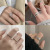 European and American Fashion Cool Silver Ring with Opening Women's Smiling Face Multi-Layer Ins Trendy Korean Retro Punk Simple Index Finger Ring
