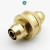 Garden 38 Hose Connector 3 Points Water Pipe Connector 3 Points Repair Joint Spring Pipe Connector Garden Tools