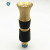 Garden Brass Hose Nozzle Large Flow Car Washing Gun Nozzle Garden Watering Spray Gun Rotatable Twist Adjustment