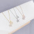 Micro-Inlaid Diamond XINGX Necklace Female Clavicle Chain Fairy Five-Pointed Star Pendant Rhinestone Fashion Design Sense Ins Fashion Ornament