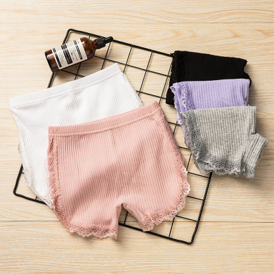 Girls Safety Pants Summer Thin Anti-Exposure Children's Cotton Baby and Infant Underwear Integrated Children Base Shorts