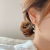 Korean-Style Gold-Plated Earrings Graceful Online Influencer Long Tassel 3A Zircon Earrings Personality Hipster Earrings Sterling Silver Needle