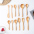 Beech Creative Cartoon Wooden Spoon Wooden Spoon Long and Short Handle Child's Small Spoon Coffee Stir Spoon Customized Factory Wholesale