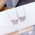 Retro Butterfly Necklace Fairy Temperamental Clavicle Chain Female Ins Trendy All-Match Female Necklace