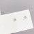 Cross-Border Supply European and American Popular Ornament H Letter Three-to-One Card Earrings Women's Combination Set Ear Studs Female Accessories Ornament