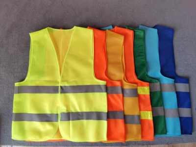Puliang Two Reflective Vests, Sanitation Workers' Clothing, Construction Engineering Construction Worker's Clothes, Breathable Labor Protection Clothing