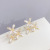 Sterling Silver Needle Fairy Flower Stud Earrings for Women 2020 New Trendy Fresh Earrings Little Daisy Petal Ear Accessory Jewelry