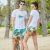 Couple Beach Pants Men's Loose Design Beach Water Park Swimming Trunks Seaside Surfing Quick-Drying Shorts Can Be Customized