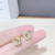 Full Diamond Elegant Korean Dongdaemun Earrings Sterling Silver Needle Micro Inlaid Zircon Simple Electroplated Real Gold Ear Studs Ornament