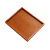 Factory Direct Supply Creative Wooden Tray Rectangular Wooden Solid Hotel Room Tray Wood Dish Tableware