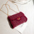 Women's Korean-Style Fashionable One-Circle Furry Fashionable Simple Shoulder Crossbody Turnlock Bag