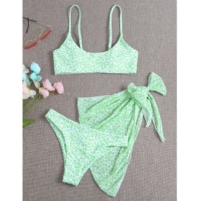 2021 Featured Products Three-Piece Set European and American Ladies Swimsuit Swimwear Bikini Factory Direct Sales Wholesale Spot Swimsuit