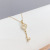 Necklace for Women 2021 New Personalized Micro Inlaid Zircon Key Clavicle Chain Korean Fashion Trendy Jewelry Source Factory