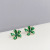 Korean Style New Sterling Silver Needle Color Shaped Four Pieces Petal Stud Earrings Sweet Flower Earrings Ins Style Female Earrings