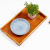 Japanese-Style Household Minimalist Portable Dinner Plate Wooden Tray Rectangular Wooden Storage Tea Tray with Handle Creative Retro Wooden Tray