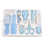 Maternal and Child Supplies Wholesale Baby Care Kit Children's Nail Clippers Baby Digging Spoon Care 10-Piece Set
