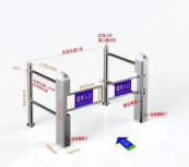 Supermarket Entrance Sensor Door Infrared Radar Automatic Doors Sensor Door One-Way Welcome to Only-in-No-out Sensor Door Ban