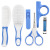 Maternal and Child Supplies Wholesale Baby Care Kit Infants Baby Nail Scissors Comb Brush 6-Piece Set