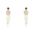 Korean Dongdaemun Earrings Women 925 Pure Earrings Korean Simple Retro Tassel Earrings Graceful Personality Dreamcatcher