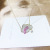 Korean Style Personalized Design Rainbow Necklace All-Match Fashion Rainbow Yunqiao Female Necklace Student Customizable Wholesale