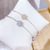 2020 New Rose Bracelet Korean Style Women's Bracelet Full Diamond Flower Bracelet Women's Environmental Protection Electroplated Real Gold Hand Jewelry