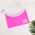 PVC Plastic Transparent Button File Bag Office File Material Bill Storage Bag Student Stationery Examination Paper Bag
