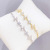 2020 New H Letter Adjustable Pull Bracelet Micro Inlaid Zircon Bracelet Korean Style Fashion Ornament Jewelry Wholesale