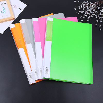 Factory Direct Sales Office Culture and Education Durable Thickened Corner Folder Fashion Large Capacity A3 Storage Info Booklet