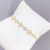 2020 New H Letter Adjustable Pull Bracelet Micro Inlaid Zircon Bracelet Korean Style Fashion Ornament Jewelry Wholesale