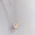 Mori Girls Petals Micro Zircon-Laid Necklace Female Japanese and Korean New Internet Celebrity Same Fan Fashion Short Necklace Wholesale