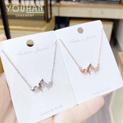 12 Twelve Constellations Necklace Pendant Environmental Protection Electroplating Real Gold Clavicle Chain European and American OEM Cross-Border Female Jewelry Wholesale