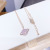 Small Universe Girls' Trendy Clavicle Chain Japanese and Korean New All-Matching Internet Celebrity Same Style Necklace Neck Accessories Factory Wholesale