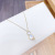 2020 New Fritillary Necklace Simple Graceful and Fashionable Shell Cute Kitten Clavicle Chain Women's Accessories Ornament Wholesale