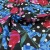 Flower Cotton Tulip Square Scarf Cotton Hiphop Headscarf Trendy Outdoor Riding Handkerchief Washcloth Multifunctional