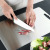 304 Stainless Steel Chopping Board Cutting Board Double-Sided Kitchen Household Square Vegetable Cutting Kneading Dough Cutting Fruit Table Rolling Cutting Board